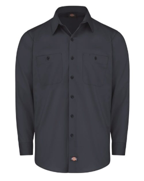 Dickies - Men's Tall Industrial Worktech Ventilated Long Sleeve Work Shirt - LL51T