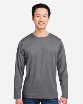 Harriton - Unisex Charge Snag and Soil Protect Long Sleeve T-Shirt - M118L