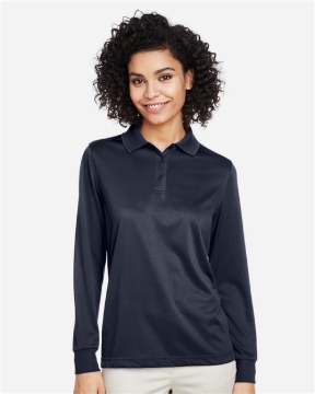 Harriton - Women's Advantage Snag Protection Plus IL Long Sleeve Polo - M348LW