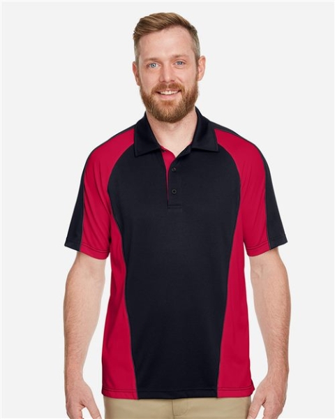 Harriton - Men's Advantage Snag Protection Plus IL Colorblock Polo - M385