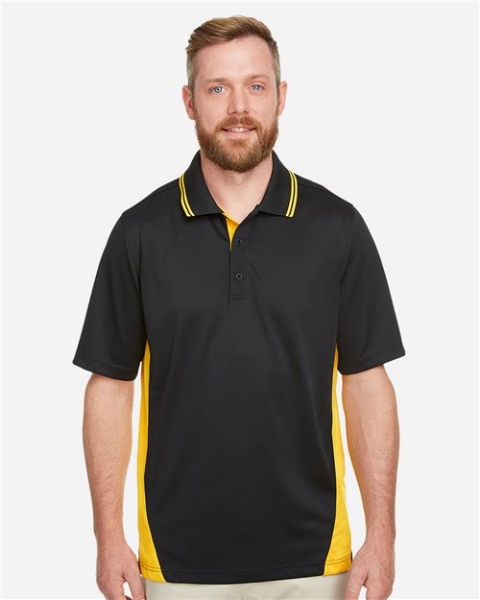 Harriton - Men's Flash Snag Protection Plus IL Colorblock Polo - M386