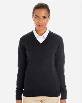 Harriton - Women's Pilbloc V-Neck Sweater - M420W