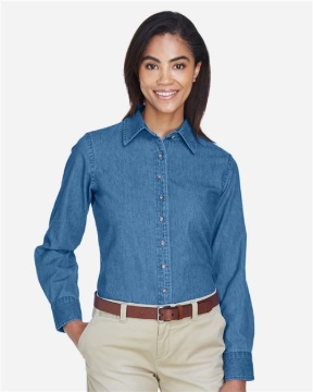 Harriton - Women's Denim Shirt - M550W