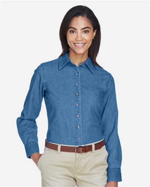 Harriton - Women's Denim Shirt - M550W