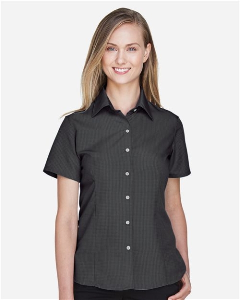 Harriton - Women's Barbados Textured Camp Shirt - M560W