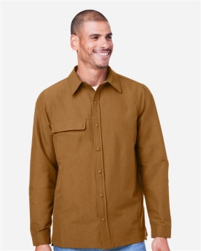 Harriton - Unisex Flex Twill Overshirt Jacket - M72