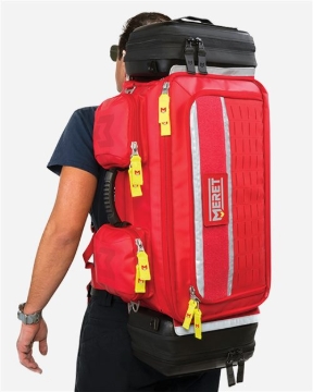 MERET - OMNI™ PRO X Red Convertible Backpack Bag - M8101F