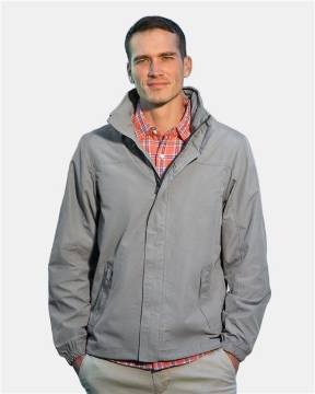 Nautica - Men's Voyage Hooded Rain Jacket - N17182