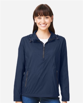 North End - Women's Aura Lightweight Packable Anorak - NE810W