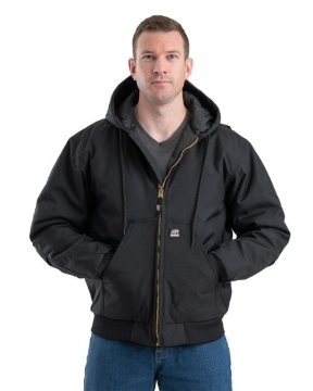Berne Apparel - Men's Icecap Insulated Hooded Jacket - NJ51