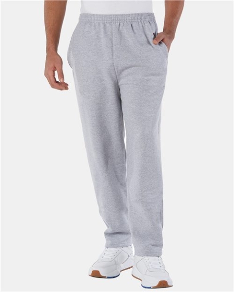 Champion - Men's Powerblend® Open-Bottom Sweatpants with Pockets - P800