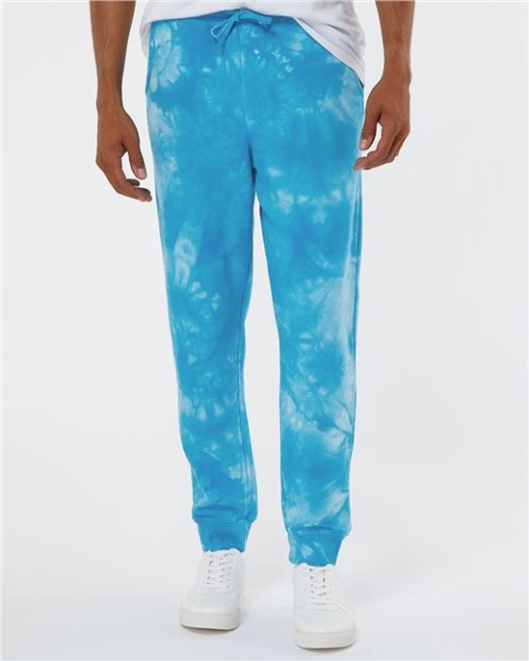 Independent Trading Co. - Unisex Tie-Dyed Fleece Sweatpants - PRM50PTTD