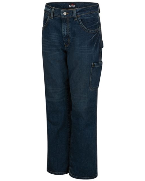 Bulwark - Men's Stretch Denim Dungaree Jeans - Odd Sizes - PSJ6ODD