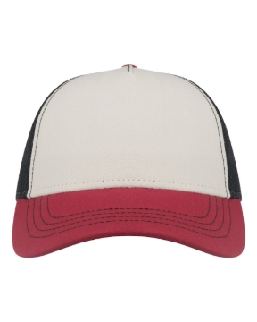 White/ Burgundy/ Black