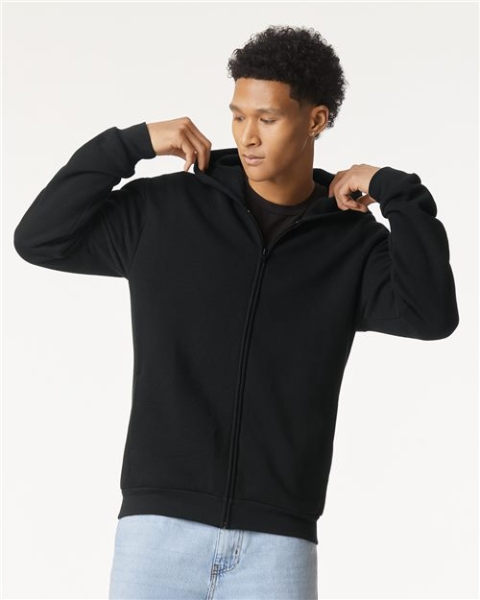 American Apparel - Unisex ReFlex Fleece Full-Zip Hoodie Sweatshirt - RF497