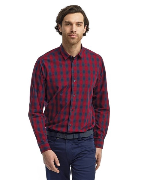 Artisan Collection by Reprime - Men's Mulligan Check Cotton Shirt - RP250