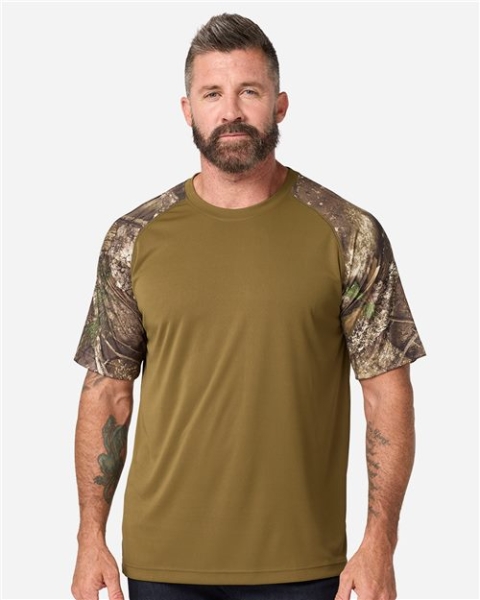 RealTree - Unisex Realtree® Performance Colorblock T-Shirt - RT2103