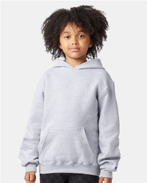 Champion - Youth Powerblend® Hooded Sweatshirt - S790