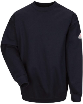Bulwark - Men's Tall Flame Resistant Crewneck Sweatshirt - SEC2T