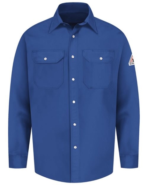 Bulwark - Men's Snap-Front Uniform Shirt - EXCEL FR - SES2