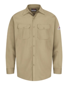Bulwark - Men's Tall Flame Resistant Excel Work Shirt - SEW2T