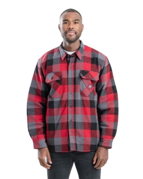 Berne Apparel - Men's Timber Flannel Shirt Jacket - SH69