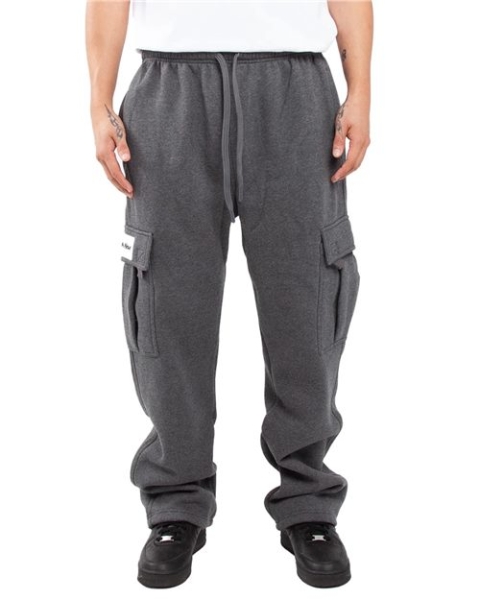 Shaka Wear - Unisex Fleece Cargo Pocket Sweatpants - SHFCP