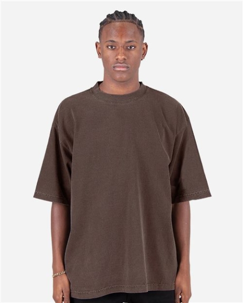 Shaka Wear - Unisex Max Heavyweight Garment-Dyed Drop Shoulder T-Shirt - SHGDD