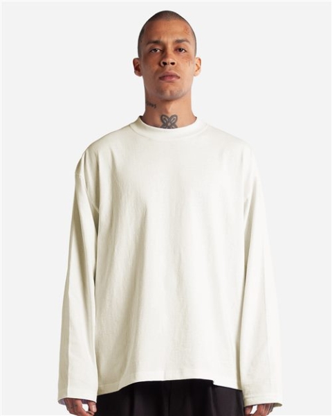Shaka Wear - Unisex Max Heavyweight Oversized Long Sleeve T-Shirt - SHMOL