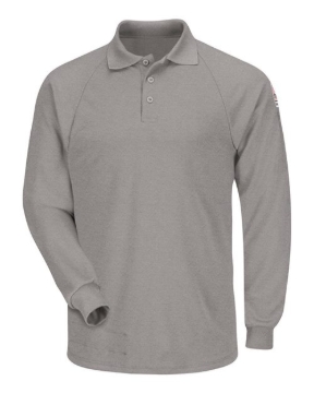 Bulwark - Men's Classic Long Sleeve Polo - CoolTouch®2 - SMP2