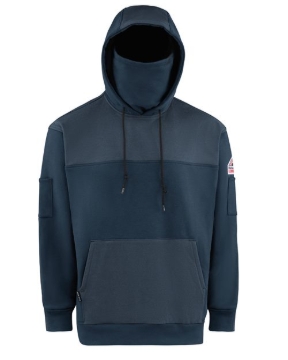 Bulwark - Men's Flame Resistant Fleece Hooded Sweatshirt - SMM4