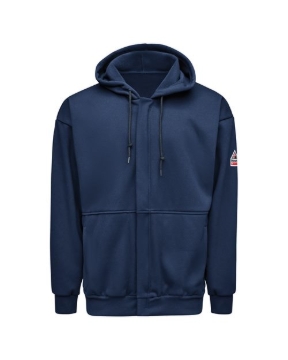 Bulwark - Men's Full-Zip Fleece Hooded Sweatshirt - SMZ8
