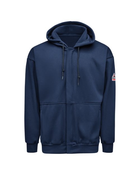 Bulwark - Men's Full-Zip Fleece Hooded Sweatshirt - SMZ8