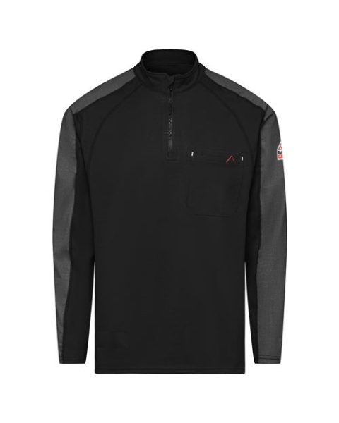 Bulwark - Men's Flex Knit Quarter-Zip Pullover - STZ2