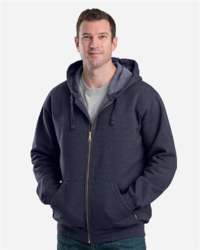 Berne Apparel - Men's Heritage Full-Zip Hooded Sweatshirt - SZ413