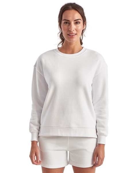 TriDri - Women's Billie Side-Zip Crewneck Sweatshirt - TD600