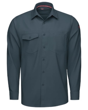 Red Kap - Men's Tall Cooling Long Sleeve Work Shirt - TSM4T