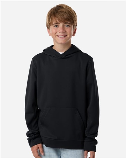 Team 365 - Youth Squad Hooded Tech Fleece Pullover - TT400Y
