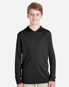 Team 365 - Youth Zone Performance Hooded T-Shirt - TT41Y
