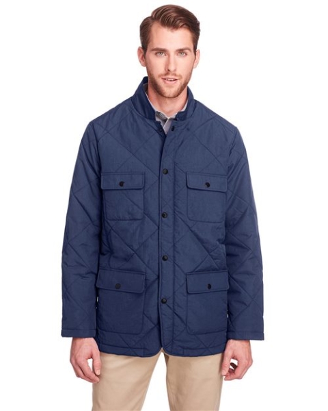 UltraClub - Men's Dawson Quilted Hacking Jacket - UC708