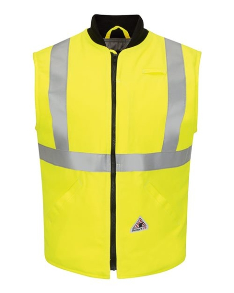 Bulwark - Men's Hi Vis Insulated Vest with Reflective Trim - CoolTouch®2 - VMS4HV