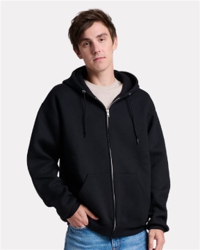 JERZEES - Unisex Rugged Full-Zip Hooded Sweatshirt - Z12MR